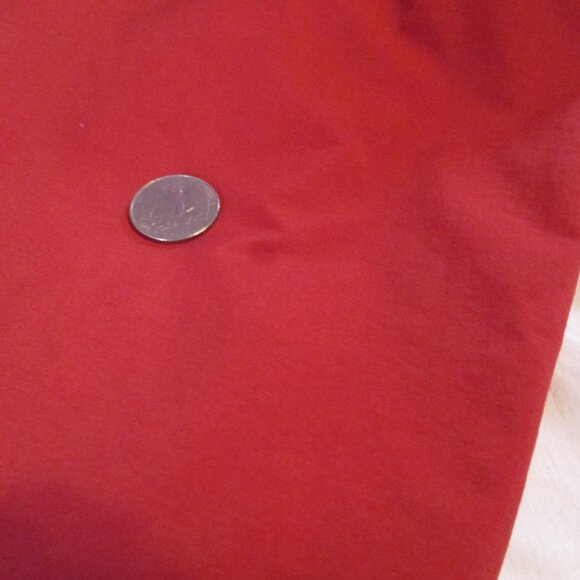 Ohio State Pullover Lined Windbreaker XL Red Embroidered Logo - Picture 7 of 7